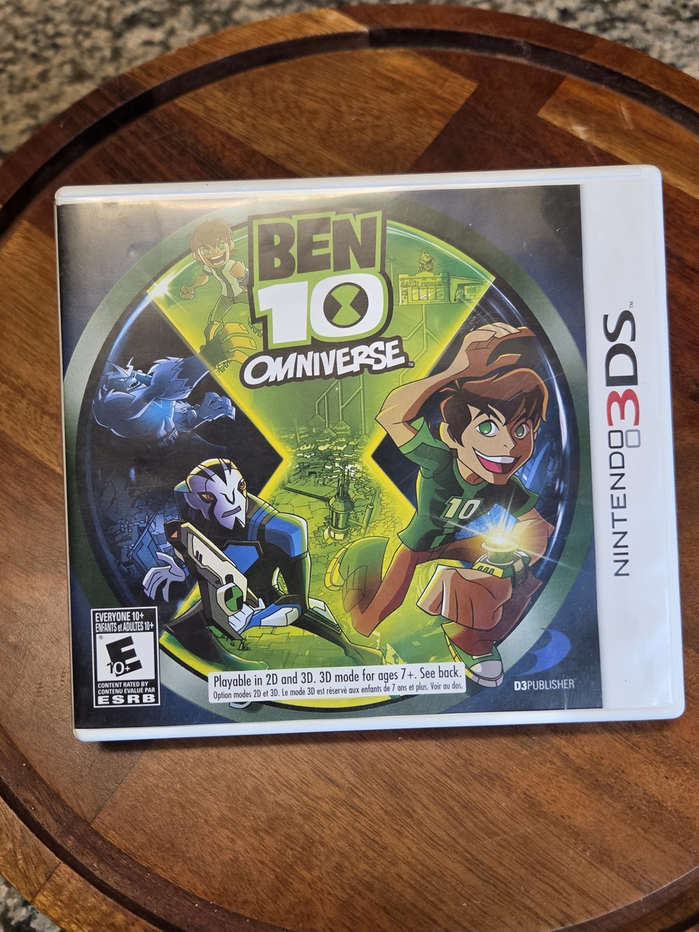 Nintendo 3DS Ben 10 Omniverse Game - Green, Black, Blue